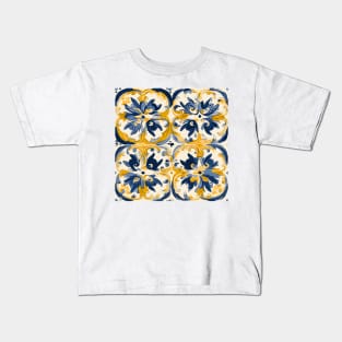 Italian Majolica Tile 6 Kids T-Shirt